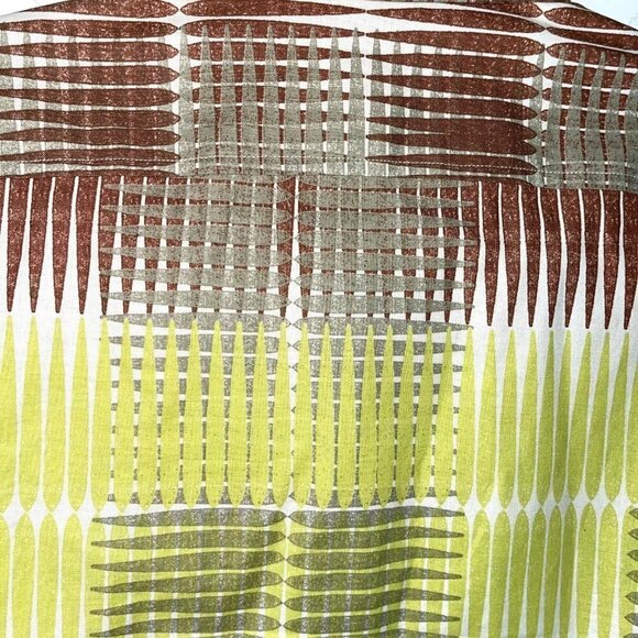 Envelop Jim Smith Button Front Shirt Mens Size Small S Cotton Short Sleeve Green - Picture 6 of 9